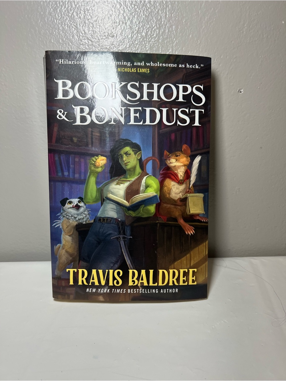 Bookshops & Bonedust by Travis Baldree Paperback Book